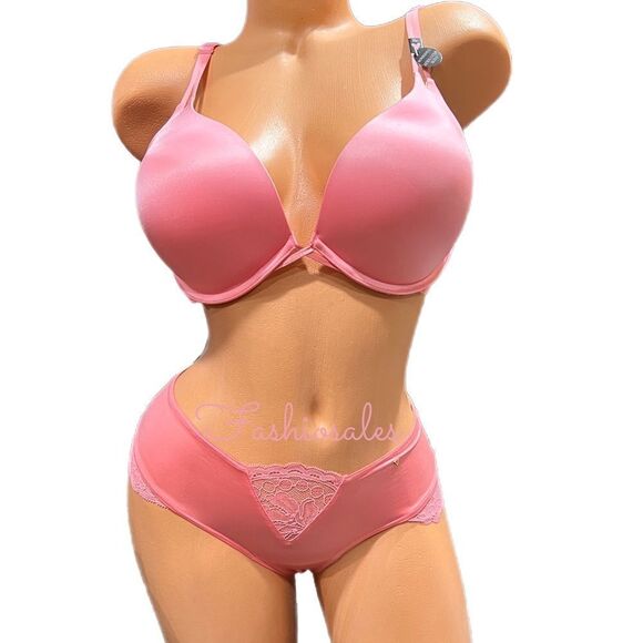 Victorias Secret Set Very Sexy Bombshell Add-2-Cups Push Up bra & Cheeky 36C / L - Picture 3 of 5
